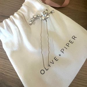 Hudson Hair Pin olive + piper